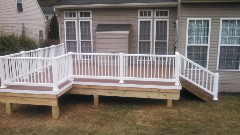 Deck With Ramp
